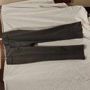 Women's Size 9/10 regular business plaid pants, maurices